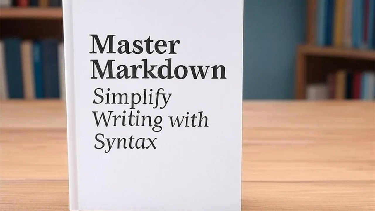 Master Markdown: Simplify Writing with Syntax