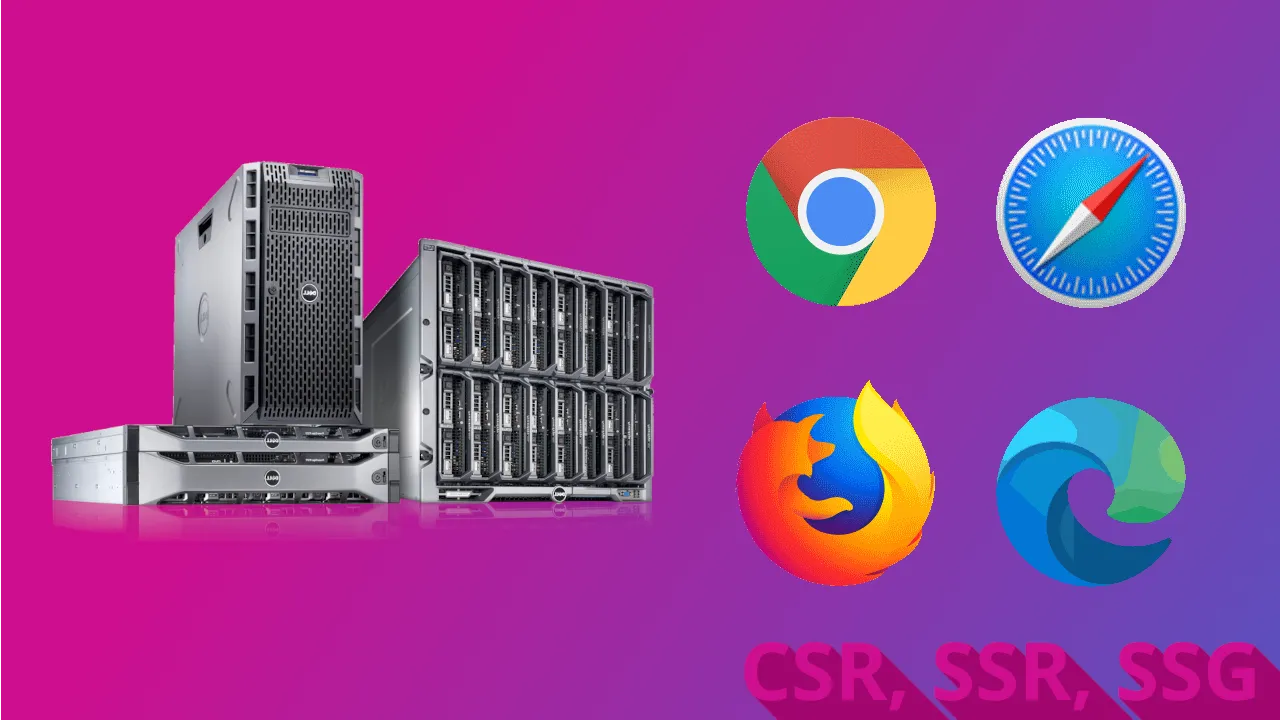 When to use CSR, SSR, or SSG?