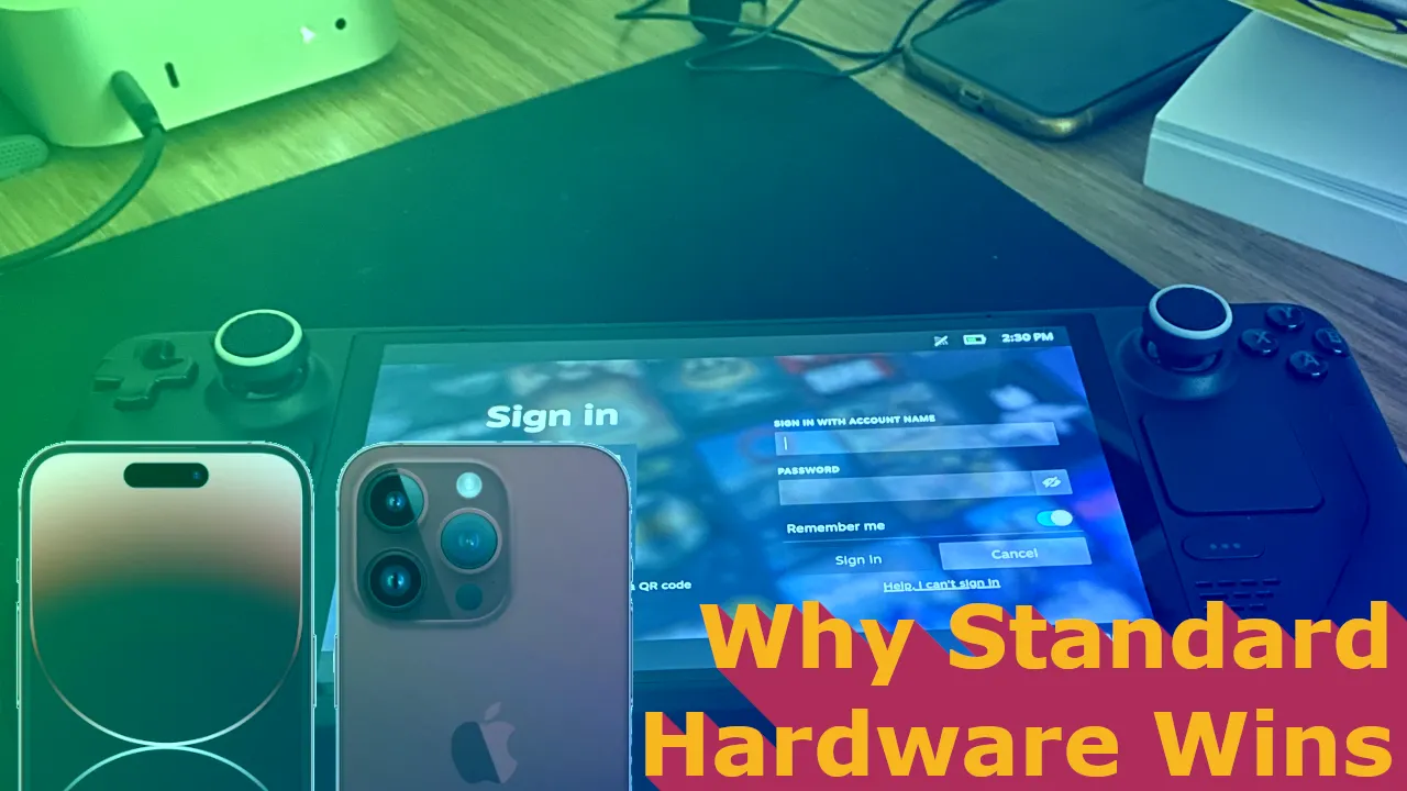 Why Standardized Hardware Wins: Better Software Support for Steam Deck, iPhones, and Beyond